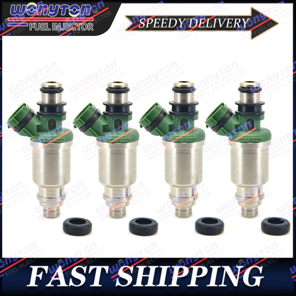 4Pcs Fuel Injectors For 1992-2000 Toyota Camry Celica 2.0L 2.2L I4 23250-74100 23209-74100