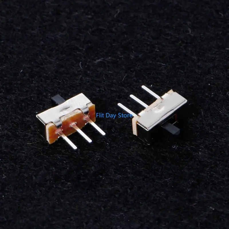 F92C 10 PCS 2 موضع تشغيل/إيقاف SPDT 1P2T 3 PIN PCB MINI SLIDE SLIDE SLIDE