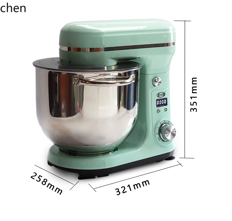 

Многофункциональный кухонный комбайн ZML Chef Machine 6L: тестомес, миксер, взбиватель яиц