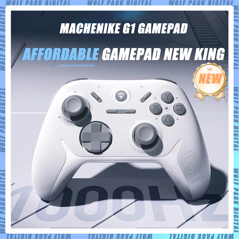 

Machenike G1 Tri Mode Gaming Controller Bluetooth Sensory Ns Hall Linear Trigger Switch Computer Pc Gamepad Black Myth: Wukong