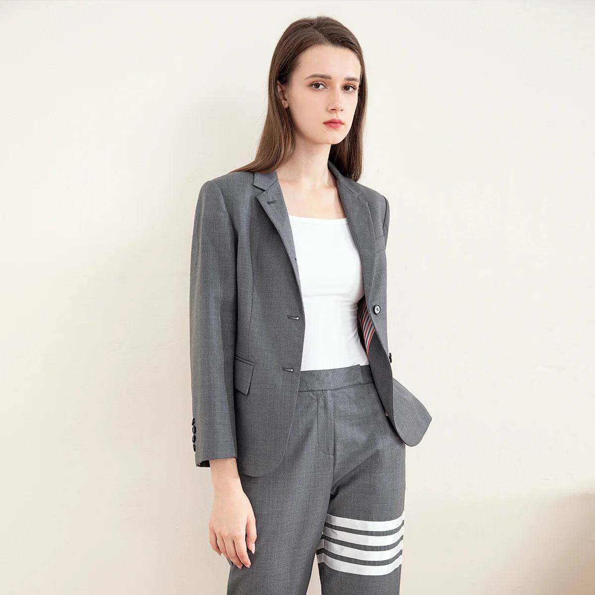 TC-43 70% wool blazer high-quality women\'s clothing simple fashion brand autumn new style