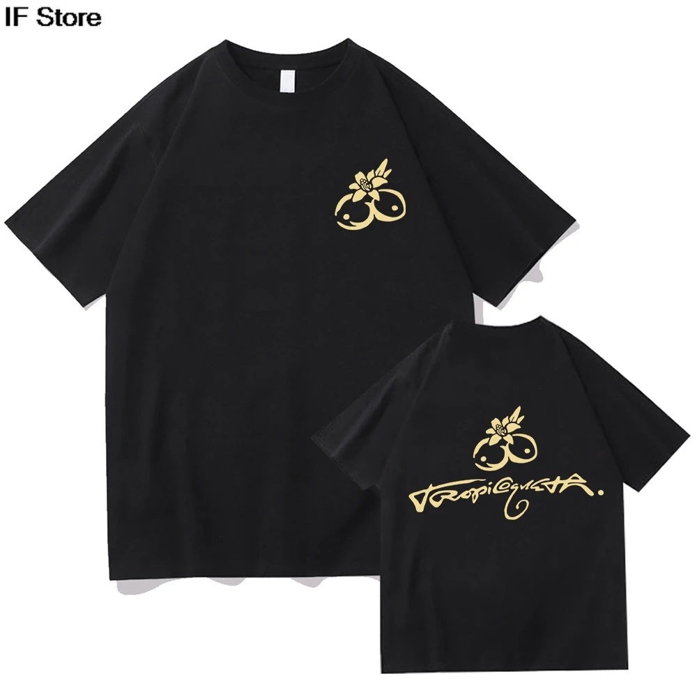 

KAROL G Tropicoqueta T Shirt Fashion Men/Women Harajuku Graphic T-Shirt Unisex High Quality Aesthetic Vintage Cotton Tshirts