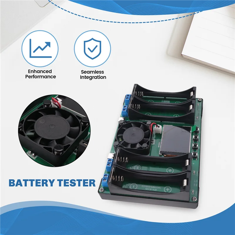 -FDDT 1 Uds 18650 probador de capacidad de batería de litio probador de resistencia interna automática Mah módulo Detector de energía de batería Digital