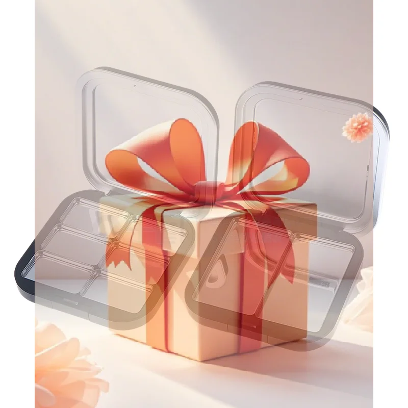 【HBA】Pusta Paleta do Makijażu z Magnetycznym Zapięciem i Lustrem, Cień do Powiek, Róż, Matowa Czarna Pudełko z Pojemnikiem na Kosmetyki, Pojemnik na Róż