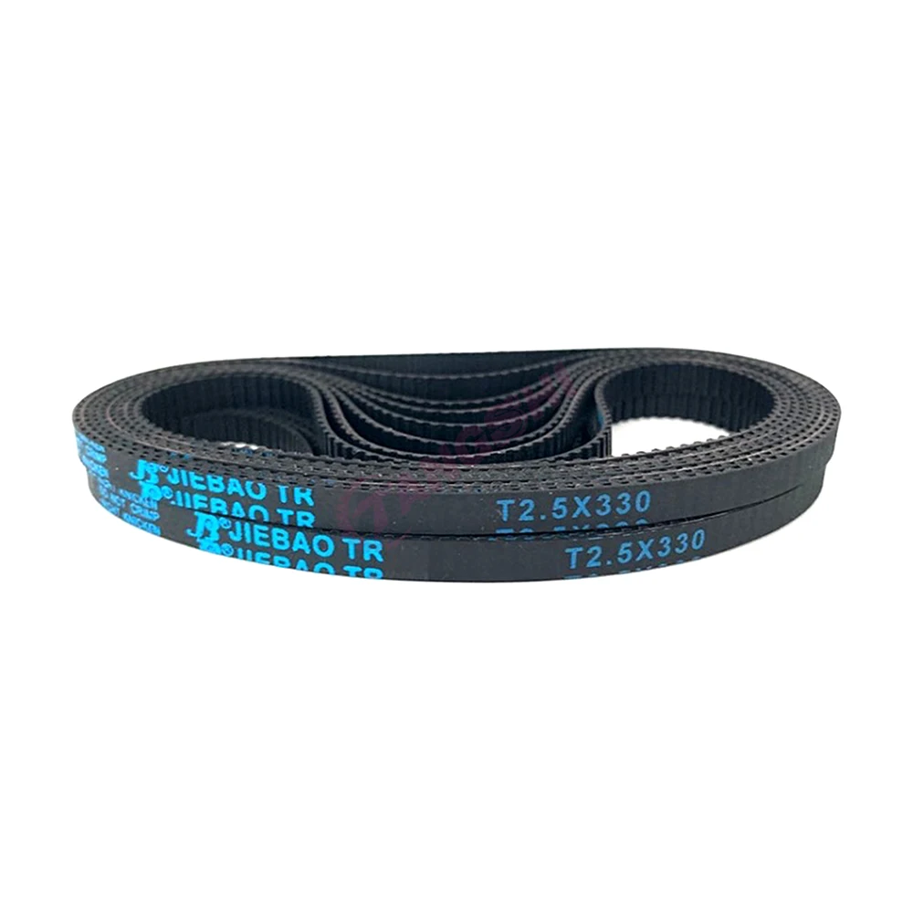 T2.5 Timing Belt Width 4/6/9/10/15mm Length105 120 130 135 145 150 155 157.5 160 162.5 165 170 172.5mm to 400mm T2.5 Timing Belt