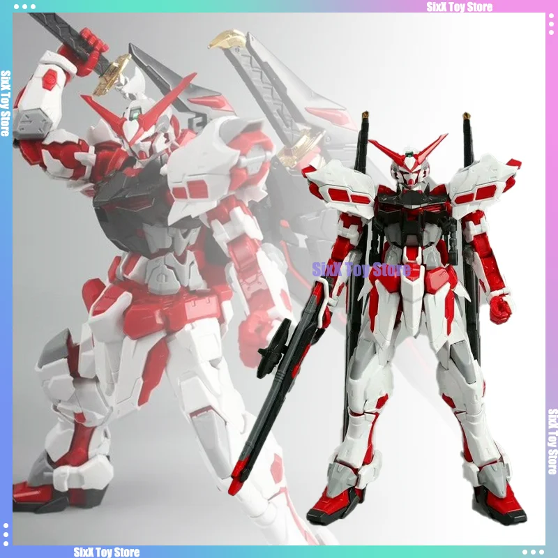 Daban 8807 MG 1/100 Assembly Model Kit Astray Red Frame Mars Jacket Reprint MBF-P02 Action Figure Robot Plastic Model Toy Gifts