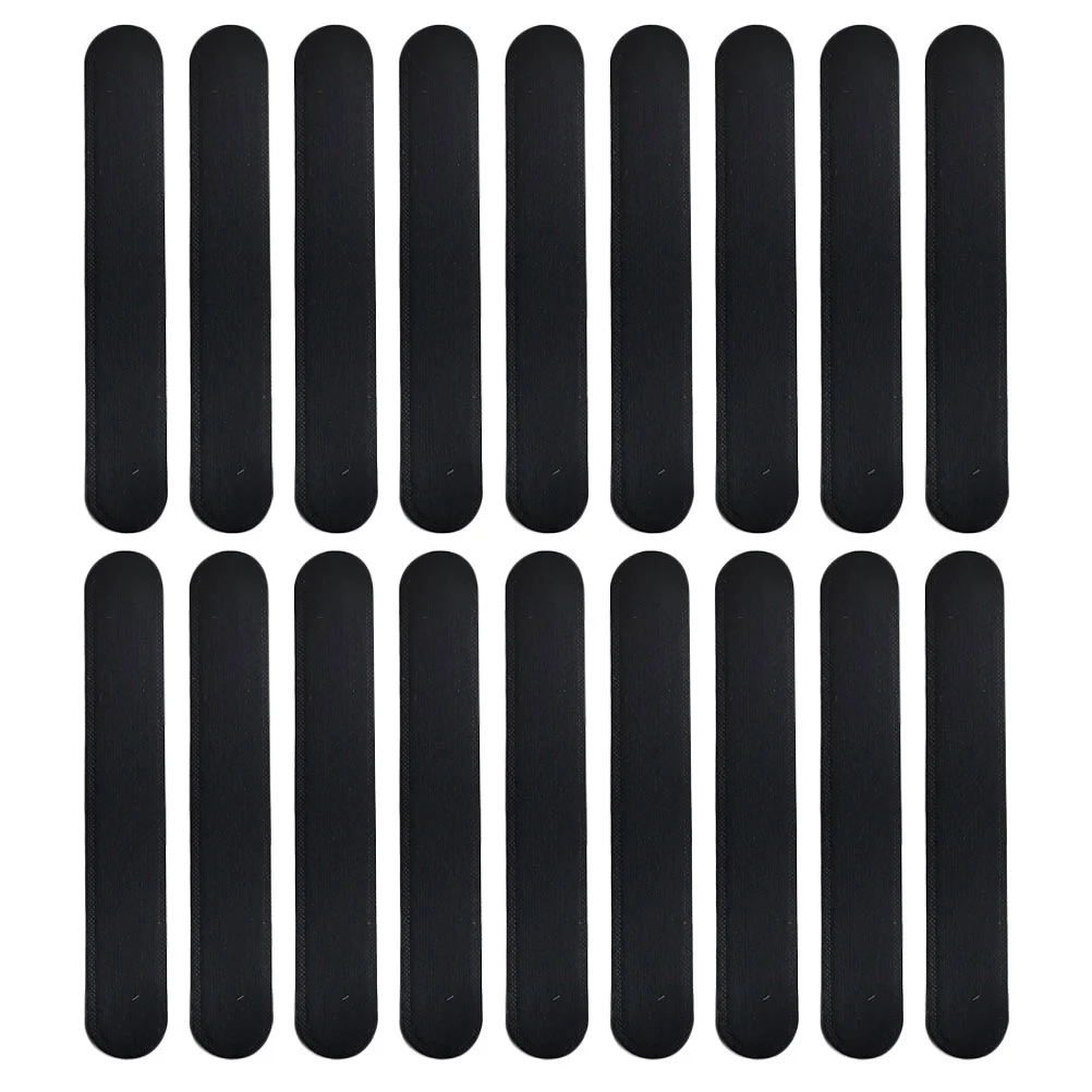 40 Pcs Hat Pad Sweat Caps Sweatband For Men Women Hard Stickers Adhesive Hats Non-woven Absorb Pads