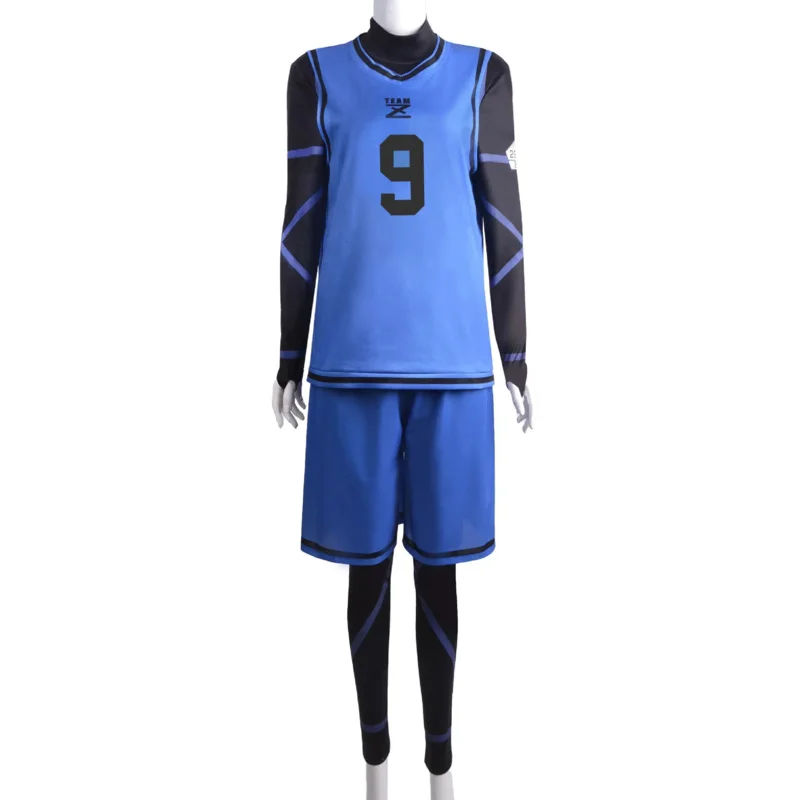 Perruque de Costume de Cosplay Anime Blue Lock, Isagi Yoichi Nagi Chigiri Rensuke Kunigami Bachira Megur, combinaison Club de Football Spo, nouvelle collection 2025