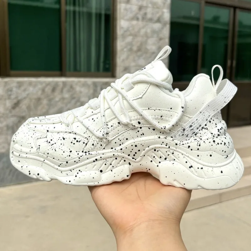 

Trend Women's Chunky Sneakers Fashion Round Head Casual Shoes for Woman Comfort Running Shoes Designer Shoes Zapatillas De Mujer