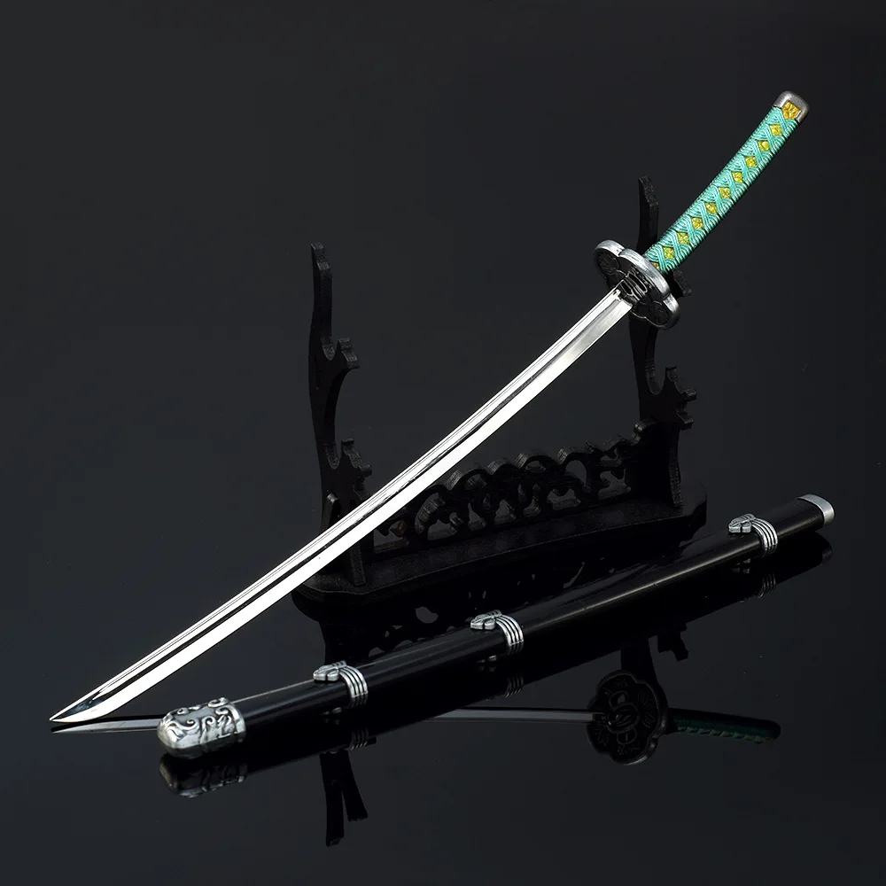 26cm SEKIRO: Shadows Die Twice Sword Game Peripherals Kaimon Open Gate Katana Weapon Models Full Metal Crafts Collectible Gifts