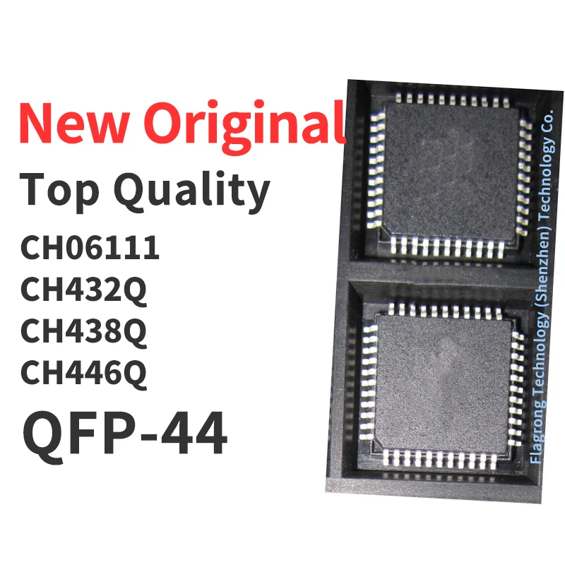 1 Piece CH06111 CH432Q CH438Q CH446Q QFP-44 Chip IC New Original