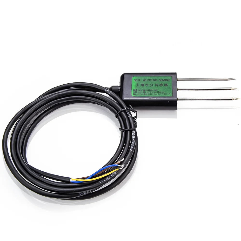 Sensor de suelo RS485 con sonda, sensor de humedad del suelo, probador Digital de suelo, Detector de suelo para medir la humedad del suelo