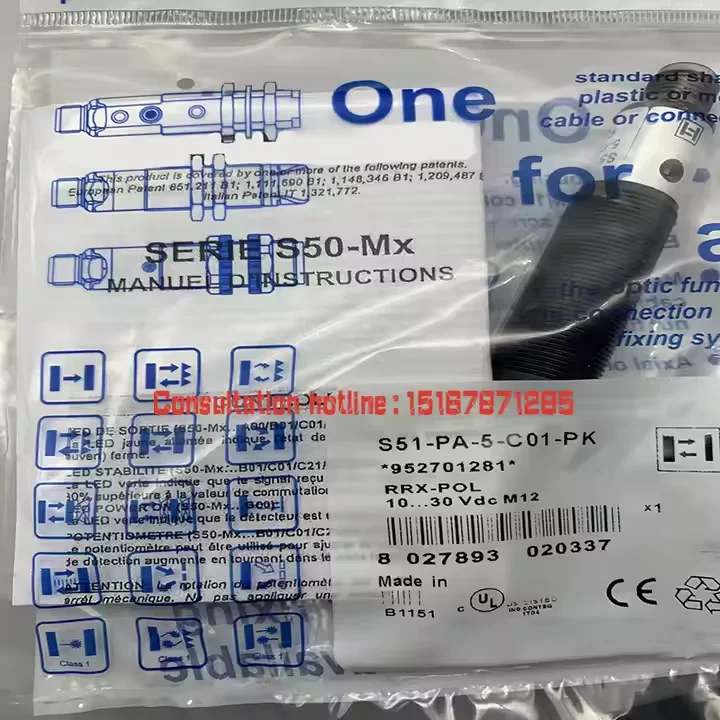 

Quality assurance S51-PA-5-C01-PK brand new One year warranty Sensors