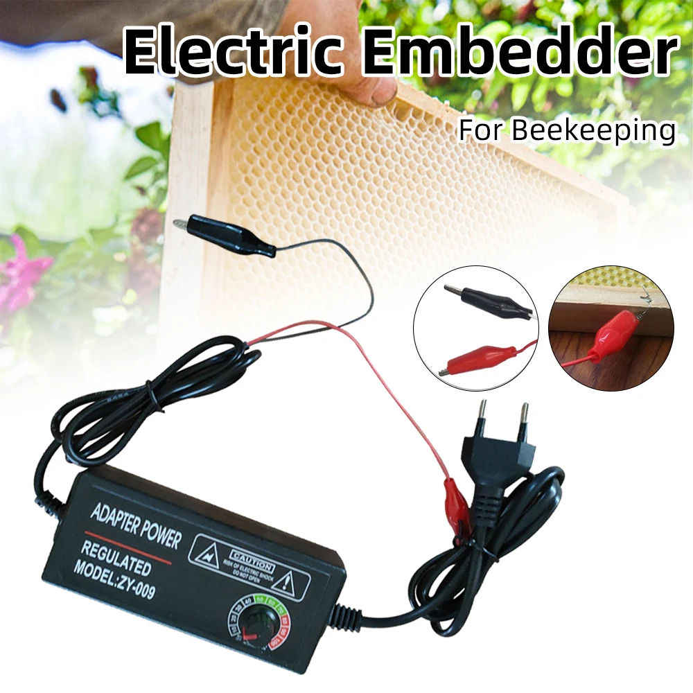 

New Beekeeping Electric Embedder Heating Device Beehive Installer Equipment AU /EU/US 100-240V Beekeeper Bee Apiculture Tools