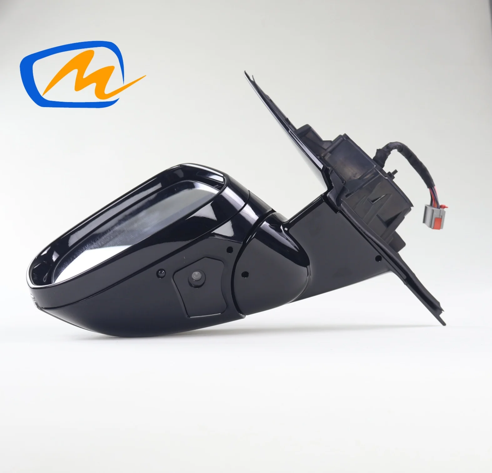 Fits Jaguar XE New Side Mirror, Foldable Heated Rearview Mirror With Projection Function, Unpainted
