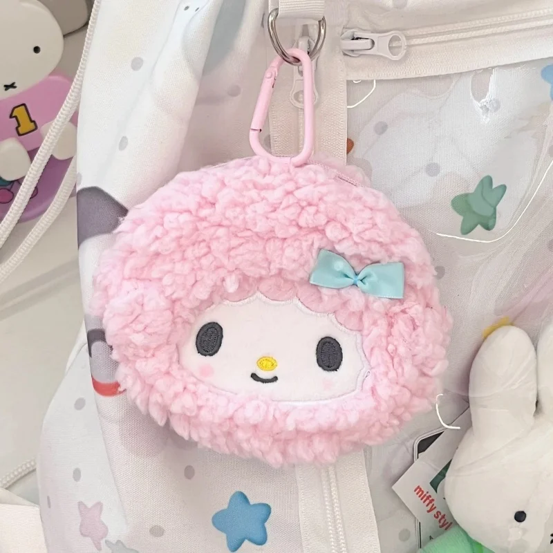 Sanrio Cartoon My Sweet Piano Pluszowy Brelok Portmonetka My Melody Zawieszka do Plecaka Pluszowa Lalka Akcesoria Dekoracja Torby Prezenty