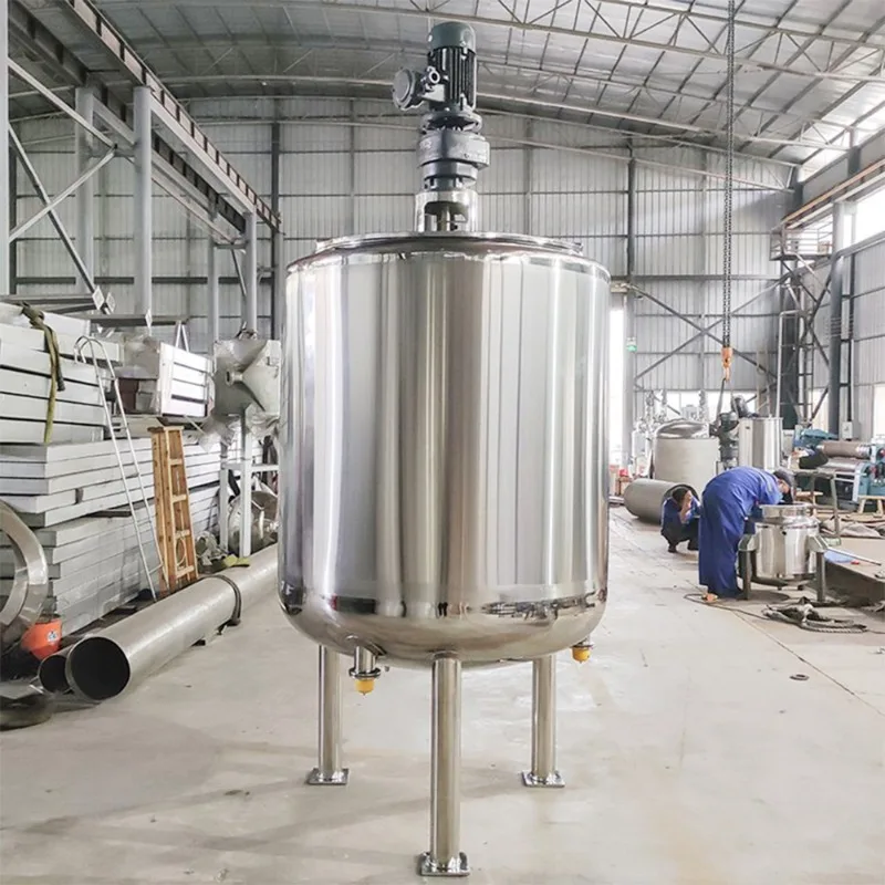 1000L 2000l 3000l 4000l 5000l 10000l Mixer Stainless steel mixing tank