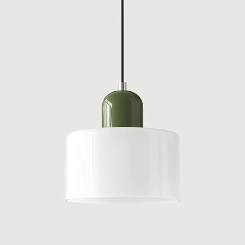 Scandinavische moderne glazen slaapkamer nachtkastje lange lijn kleine kroonluchter restaurant bar kroonluchter eenvoudige verlichting sfeerlamp E27