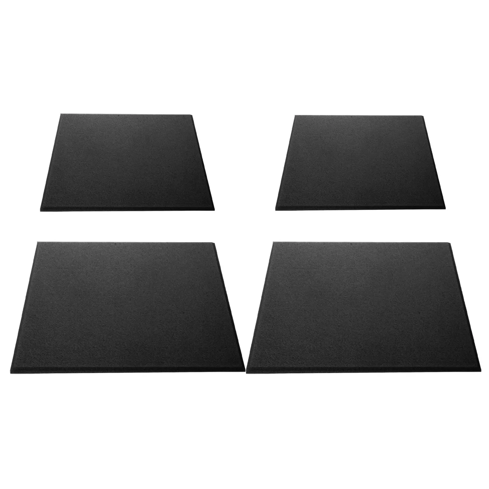 4Pcs Square Felt Wall Tiles Self-Adhesive Bulletin Board Stickers for Bedroom Office Classroom Home Decor Memo Pin Board