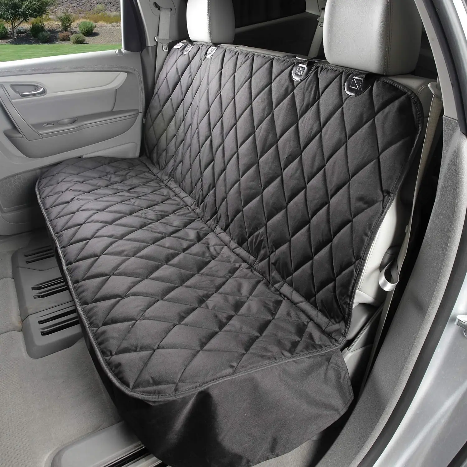 

Waterproof Dog Car Seat Cover, 54" Wide, Non-Slip Heavy-Duty Back Seat Protector for Cars SUVs Trucks