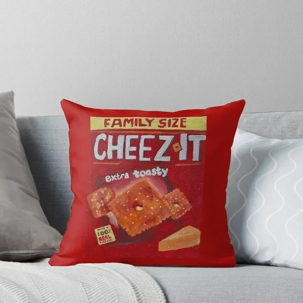 Cheeze-its Throw Pillow Pillow Cases Decorative Sitting Cushion pillow