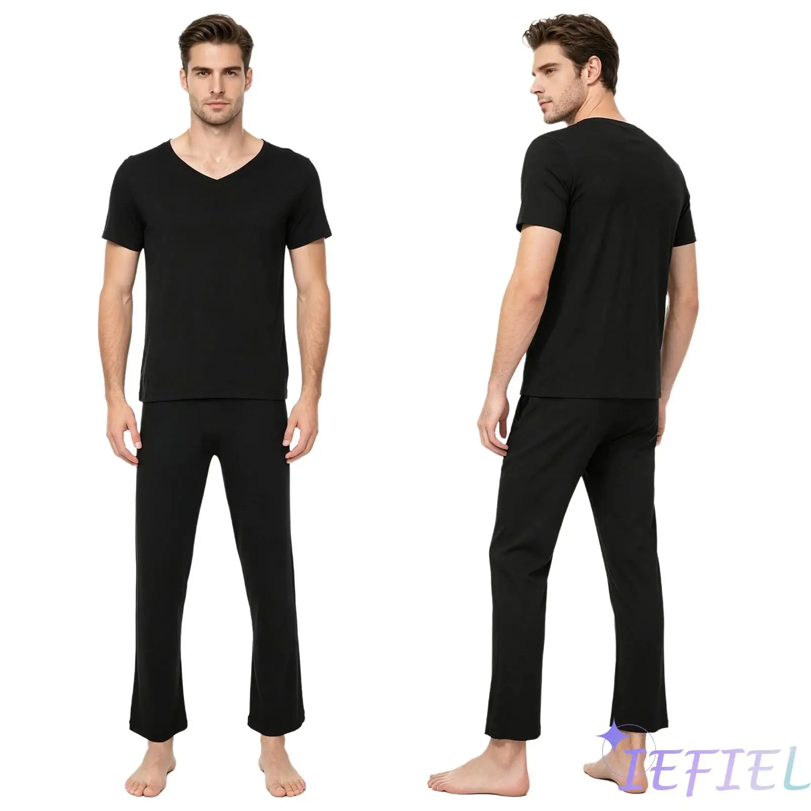 men-yoga-ballet-dance-tee-and-pants-outfit-short-sleeve-t-shirt-top-elastic-waistband-trousers-set-for-dance-class-training