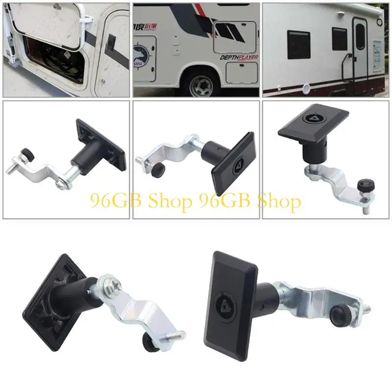 96GB Cabin Door Lock Campers Tightening Lock with Keys Adjustable for Yacht Campers