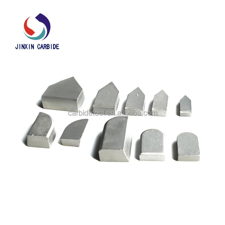 New Arrived Tungsten Carbide Plate Tool Parts Tungsten Alloy Plate Custom Stone Cutting Soldering Tip