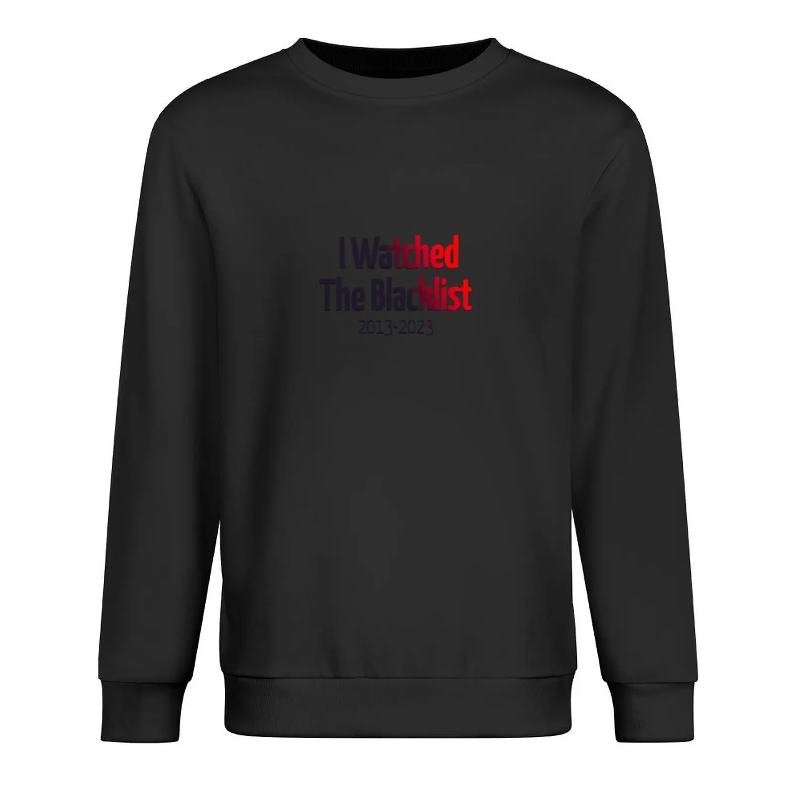 

the blacklist farewell design (i watched) Pullover tracksuits fashion men autumn new products male clothes autumn sweatshirt