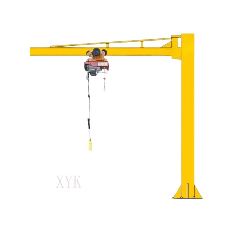 Customizable Manual Rotate Small Column Type Crane Swing Jib Cantilever Single Arm Wall Crane
