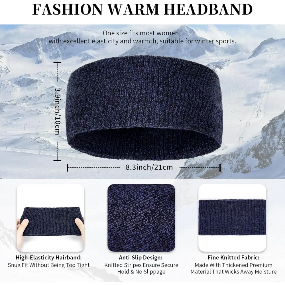 الشتاء الدافئة قبعة صغيرة قفازات لمس طقم وشاح طويل للنساء مع عقال، قبعة متماسكة الأوشحة مع شرابة للنساء