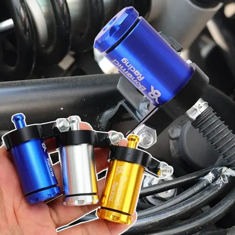 Reusable Motorcycle Gasoline Filter Oil Cup Universal Aluminum Alloy Cleanable Fuel Filter Professional Motorcycle Accessories