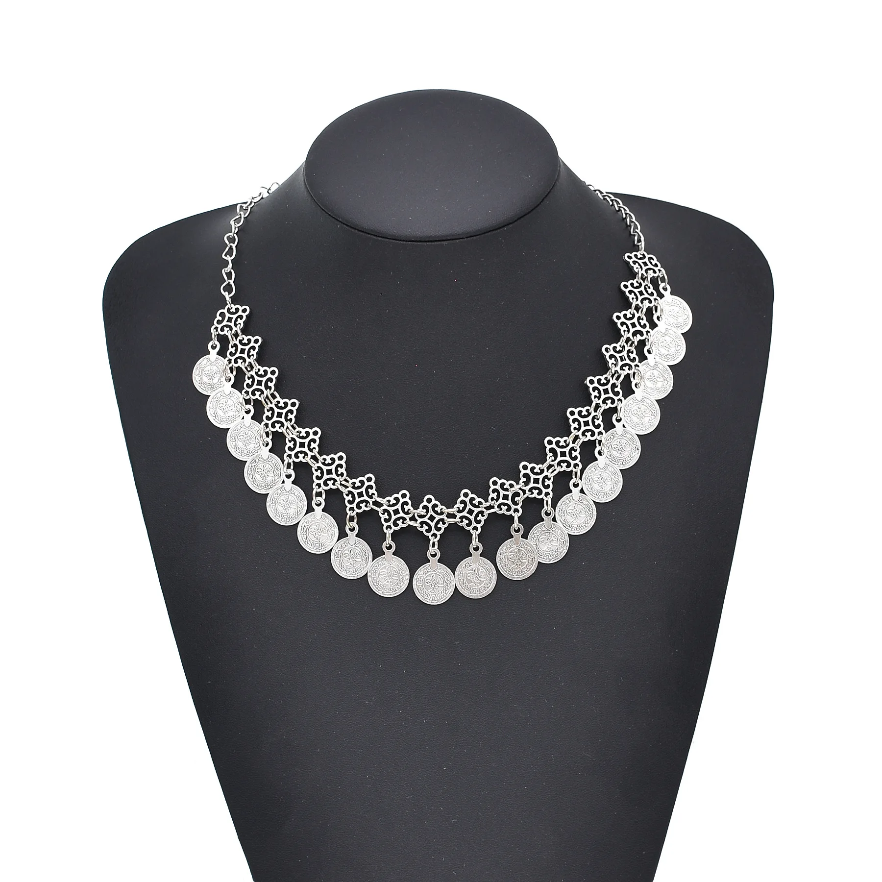 Vintage munten hanger ketting - Women Accessories Pakistan recensie en prijs