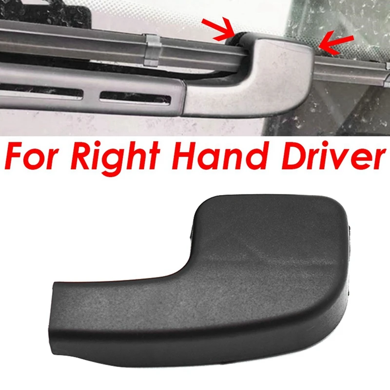 4X Right Hand Drive Front Windshield Windscreen Wiper Arm Hatch Release Switch Cover Cap For-BMW E90 E91 E92 61617138991