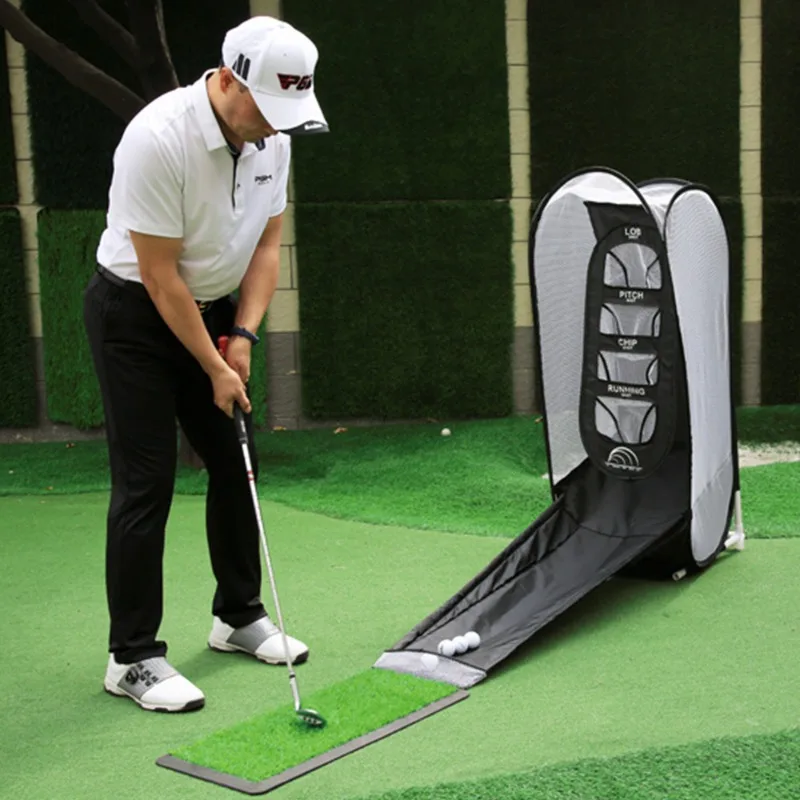 Golf Practice Net Chipping Swing Net Multi-target Hitting Cage Indoor and Outdoor Golf Practice Net Golf Gear