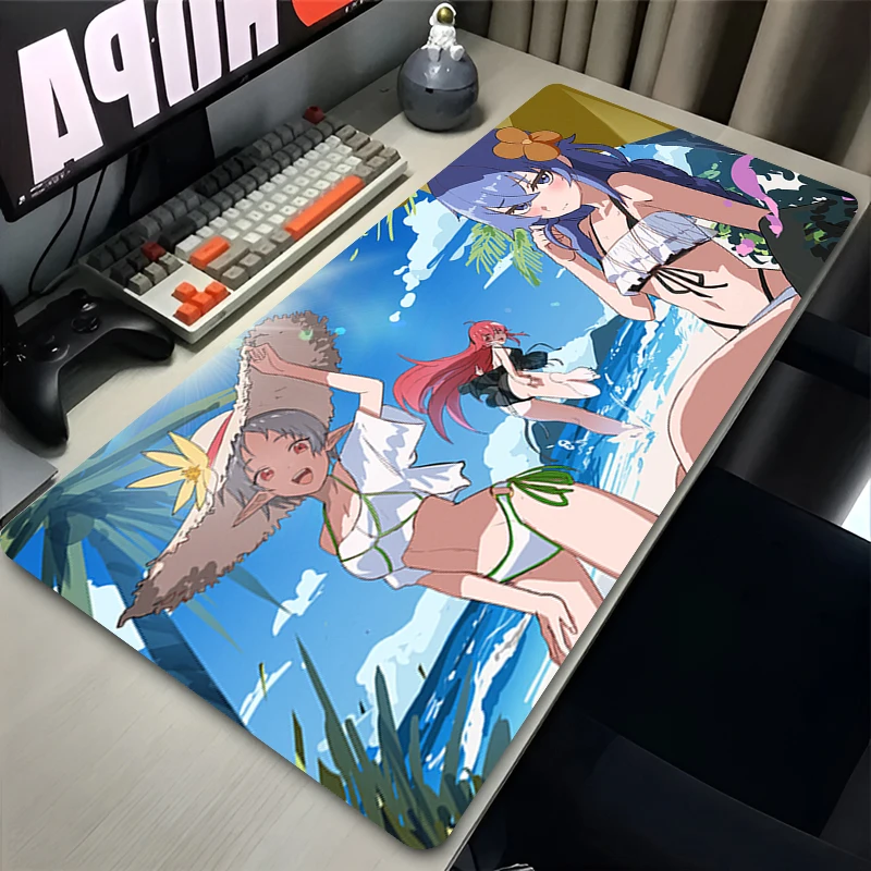 Mouse Pad Anime M-Mushoku Tensei  Large Gaming MousePad HD Print Waterproof XXL Desk Mat PC Laptop Non-Slip Desk Mat
