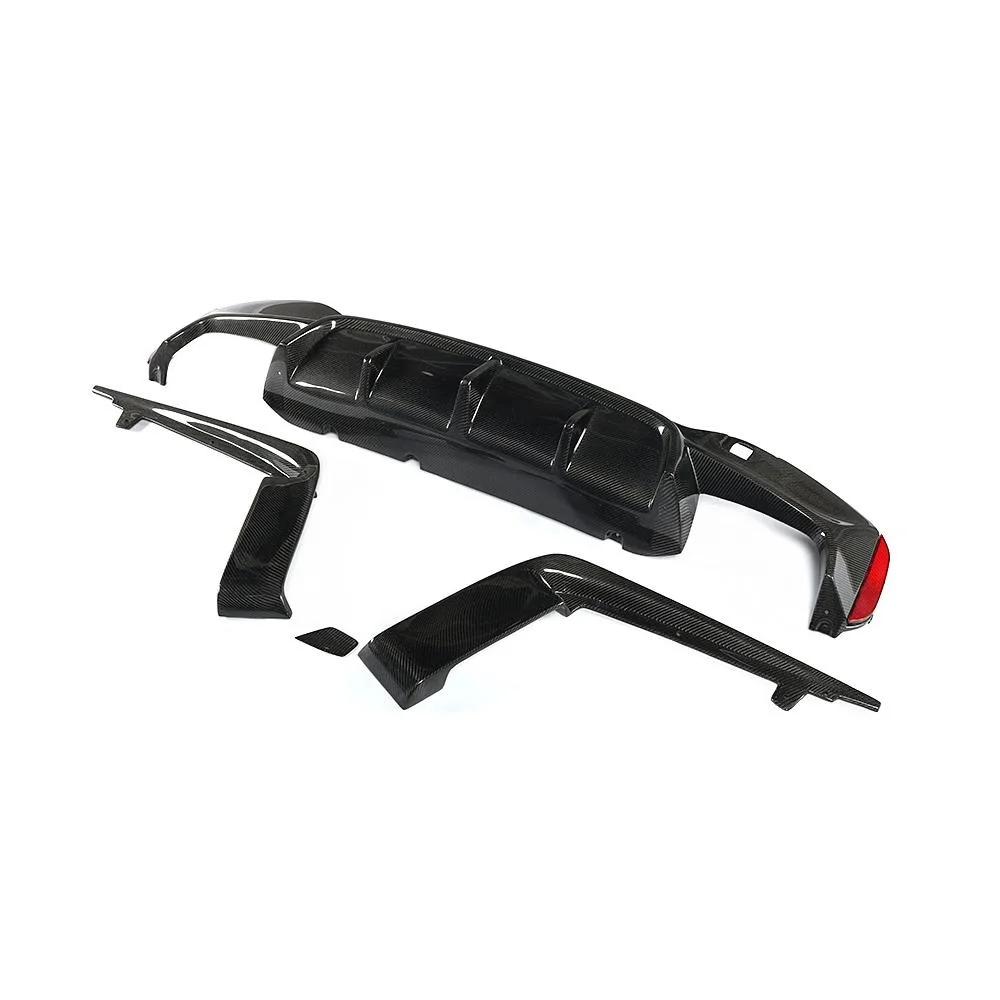 F90 M5 Rear bumper diffuser   for F90 m5 3d carbon fiber rear diffuser