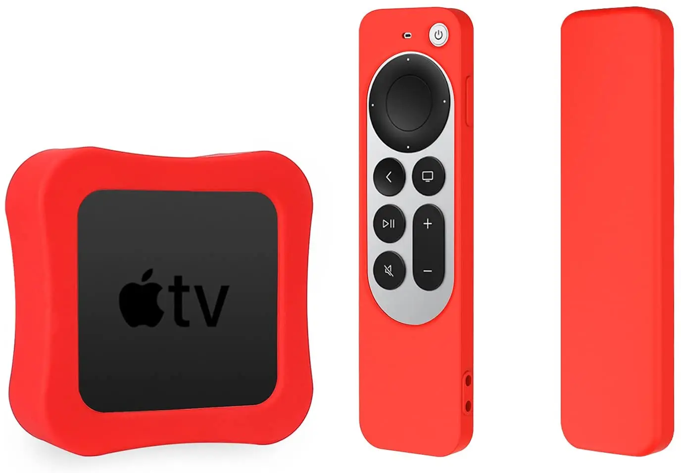 リモコン付きシリコン保護ケース,Apple TV 2022 siri 4k第3世代用