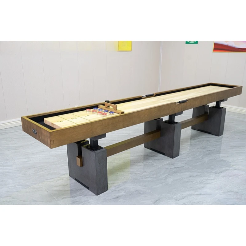 

Table 3.65m Solid Wood Sandpot Table Curling Sports and Leisure Equipment Score Ball Premium Club