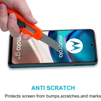 適用於摩托羅拉 Moto G42 的強化玻璃螢幕保護貼 8 最佳銷售 摩托羅拉 G42 - №4