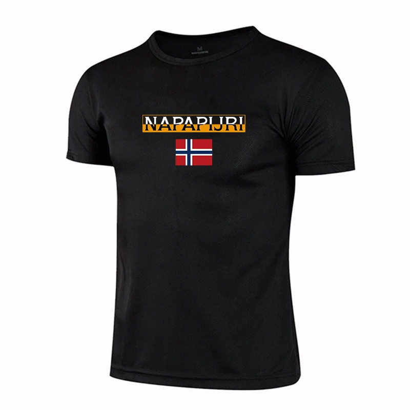 Men's Running T-shirt Fitness Sport Short sleeve T-shirt Training Jogging T-shirt Fitness sport quick dry short sleeve T-shirt image 3