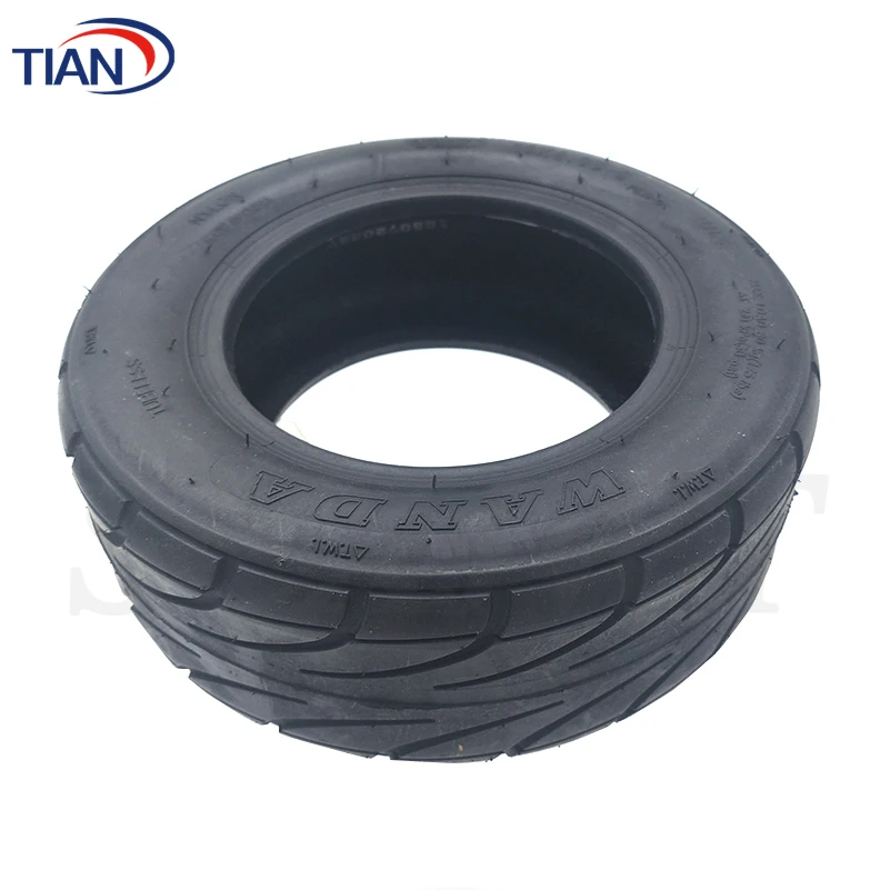 WANDA 10 Inch 10x4.00-6 Tubeless Vacuum Tire for Electric Scooter Balance Car Mini Motorcycle 10*4.00-6 Anti Slip Road Tyre