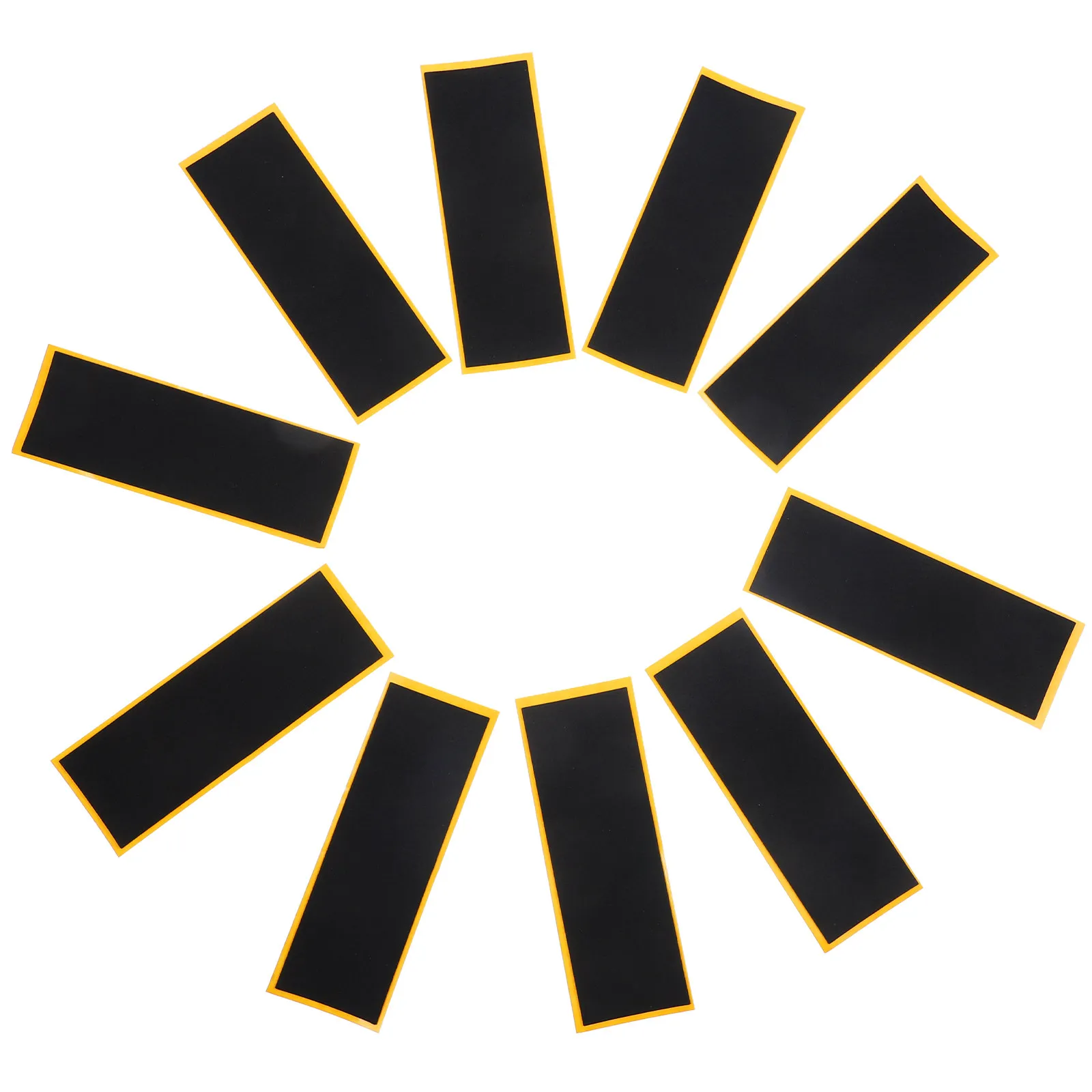 

10Pcs Finger Skateboard Grip Tape Foam Non-Slip Stickers for Fingerboards Reliable Viscosity Fine Workmanship Replacement Set