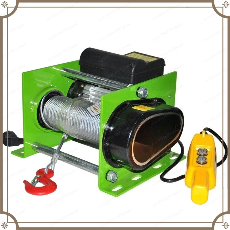 Wire rope hoist micro electric hoist electric hoist electric winch 220V 200kg