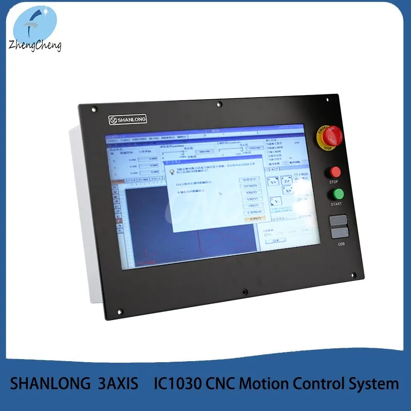 CNC L1000 USB Control System Supports Shanlong 3-Axis Linkage Ci1030 Motion Controller CNC Cutting Machine Parts System