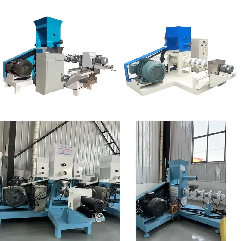 Pet and Fish Floating Feed Pellet Machine Food Expander for Corn Soybean Puffing Equipment Aquatic Fishfeed Puffing Machine