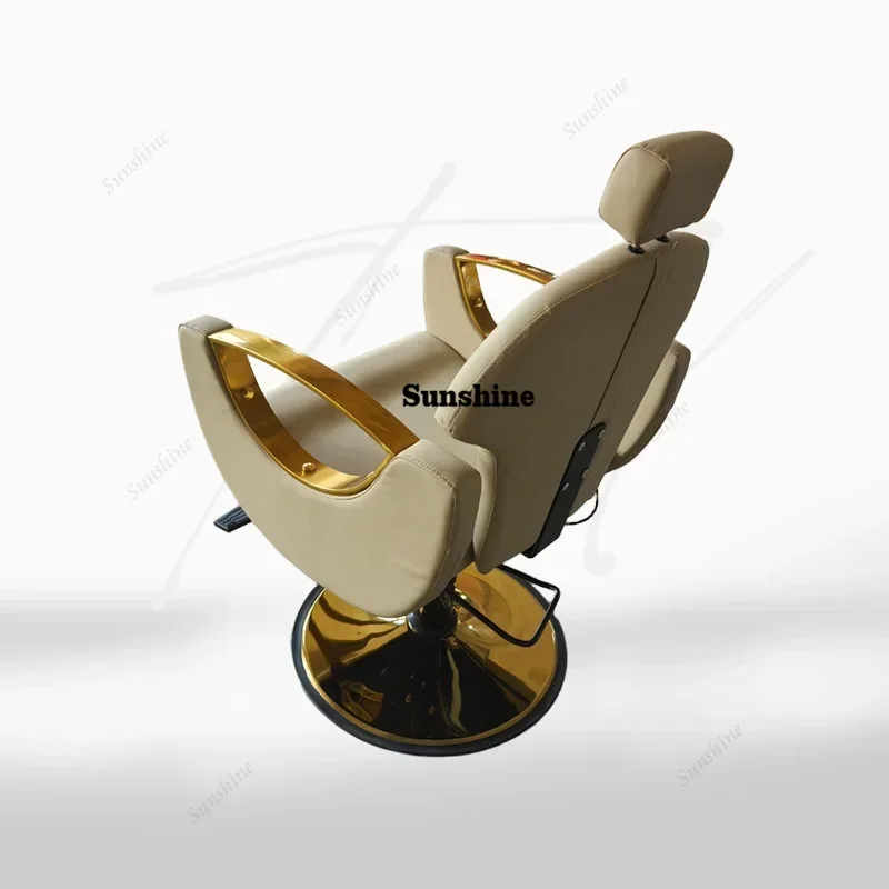 Barberchair Barber Chair Hair Salon Hair Salon Special Eyelash Makeup Perm And Dyeing Hair Cutting Seat Chair  T*