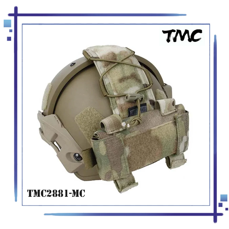 TMC Tactical AF helmet Special Multicam Paste attached Pouch Battery Storage Bag