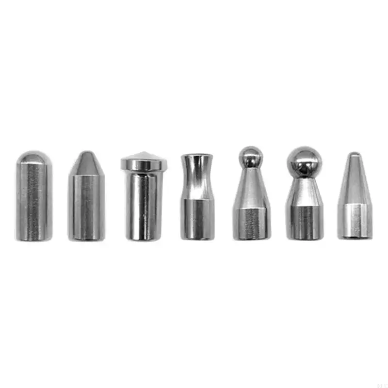 Dent Removal Tools Car Body Dent Repair Kits Stainless Steel Knockdown Pen Tips Knock-Down Heads Tips