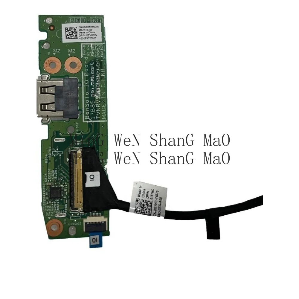 Laptop USB Power Button Card for Dell Inspiron 5481 5482 Power-on Board IO Board 0TTWM2